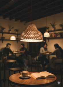 Palm Leaf Hanging Lamp