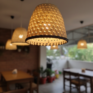 Palm leaf hanging Lamp